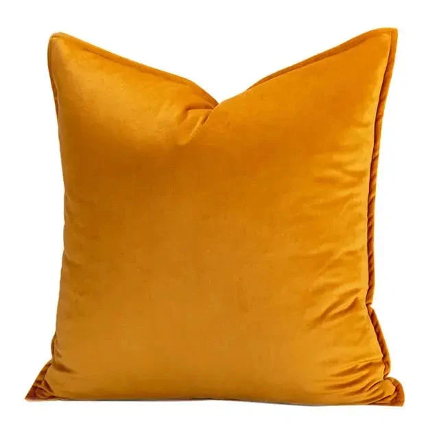 Cushion Cover Velvet Hidden Zipper Machine Washable