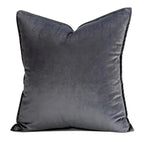 Cushion Cover Velvet Hidden Zipper Machine Washable
