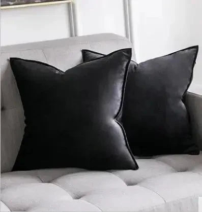 Cushion Cover Velvet Hidden Zipper Machine Washable