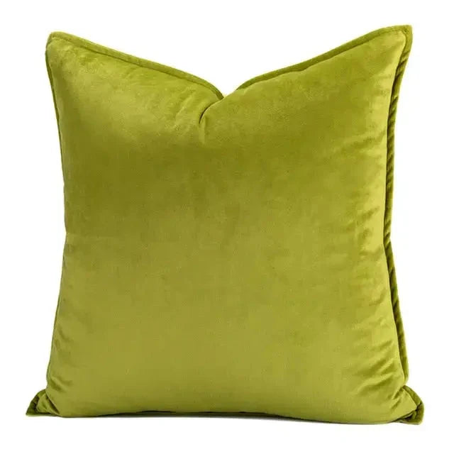 Cushion Cover Velvet Hidden Zipper Machine Washable