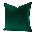 Cushion Cover Velvet Hidden Zipper Machine Washable