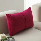 Cushion Cover Velvet-Like Microvelours Concealed Zipper