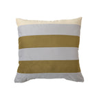 Cushion Cover Velvet Vertical Stripes Concealed Zipper