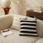 Cushion Cover Woven Cotton Blend Hidden Zipper 18x18