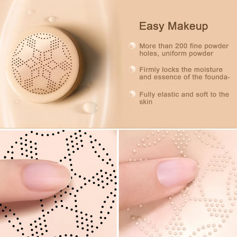 Cushion Foundation Built-In Applicator Buildable Coverage
