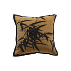 Cushion Velvet Embroidered Bamboo Hypoallergenic Polyester Fill