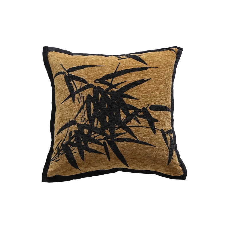 Cushion Velvet Embroidered Bamboo Hypoallergenic Polyester Fill