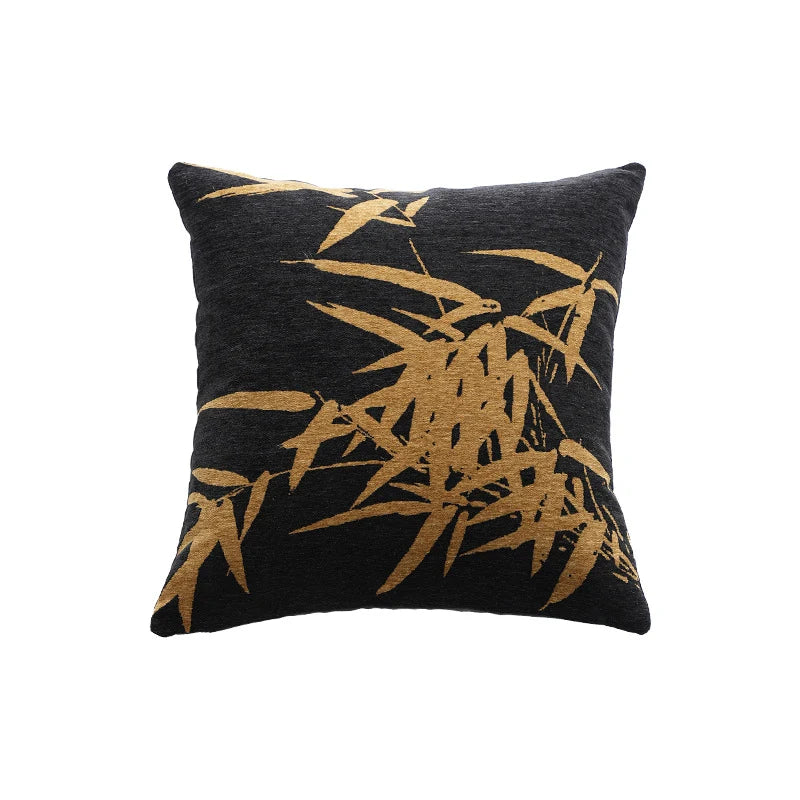 Cushion Velvet Embroidered Bamboo Hypoallergenic Polyester Fill