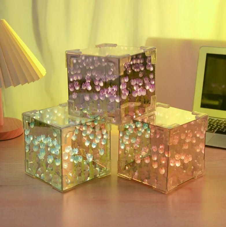Customizable Battery-Powered Botanical Mood Lamp Kit