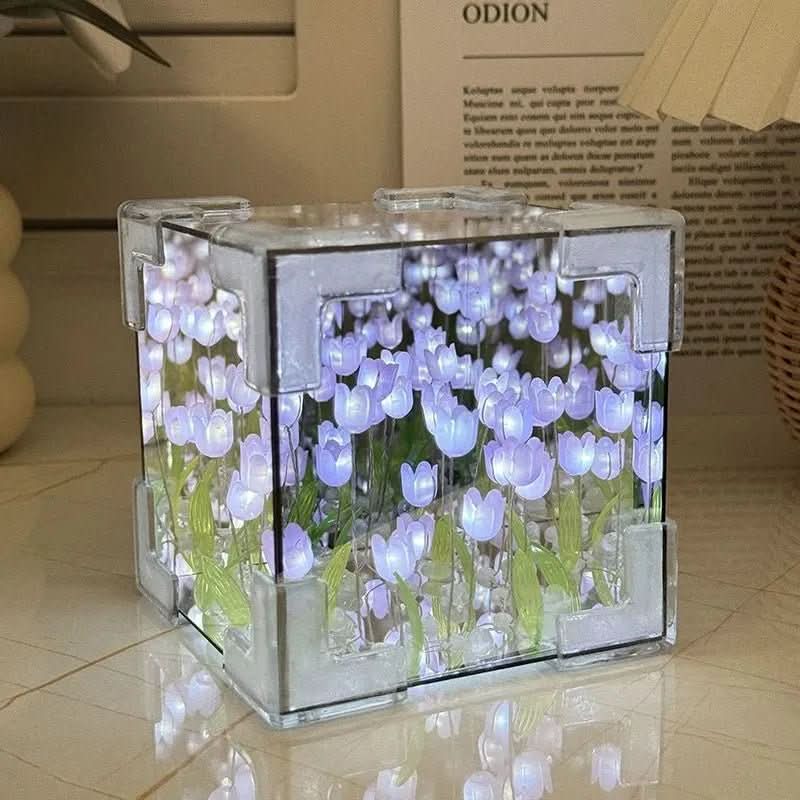 Customizable Battery-Powered Botanical Mood Lamp Kit