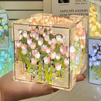 Customizable Battery-Powered Botanical Mood Lamp Kit