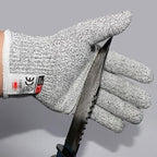 Cut Resistant Gloves Level 5 Machine Washable Food-Safe