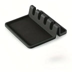 Cutlery Holder Built-In Drain Tray Multi-Slot & Heat-Resistant