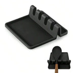 Cutlery Holder Built-In Drain Tray Multi-Slot & Heat-Resistant