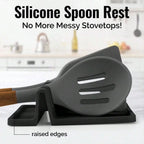 Cutlery Holder Built-In Drain Tray Multi-Slot & Heat-Resistant