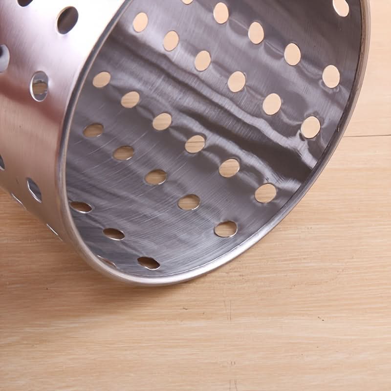 Cutlery Organizer Cylindrical Open Design Stable Base