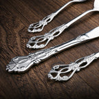 Cutlery Set 18/10 Stainless Steel 24-Piece Dishwasher Safe