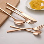 Cutlery Set 18/10 Stainless Steel Set of 30 Dishwasher-Safe
