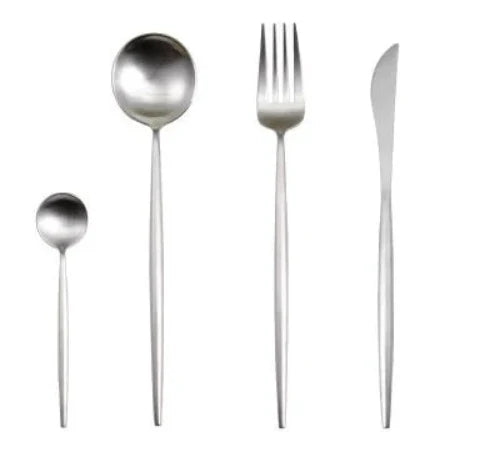 Cutlery Set 24 Piece Stainless Steel Luxury Finish