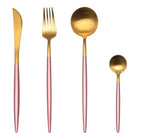 Cutlery Set 24 Piece Stainless Steel Luxury Finish