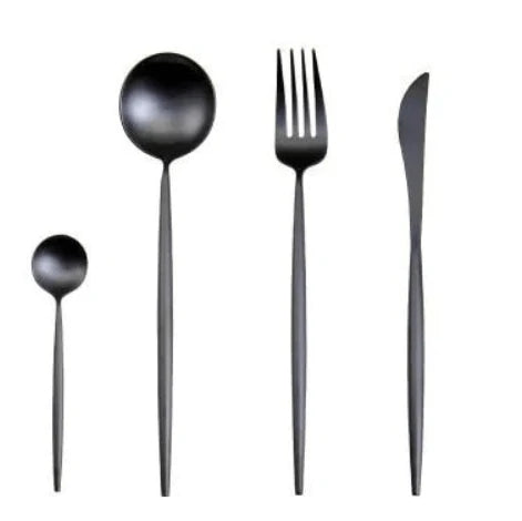 Cutlery Set 24 Piece Stainless Steel Luxury Finish