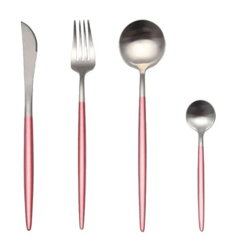 Cutlery Set 24 Piece Stainless Steel Luxury Finish