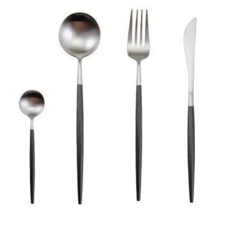 Cutlery Set 24 Piece Stainless Steel Luxury Finish