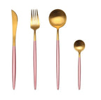 Cutlery Set 24 Piece Stainless Steel Luxury Finish