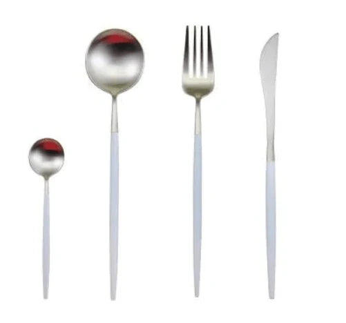 Cutlery Set 24 Piece Stainless Steel Luxury Finish