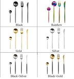 Cutlery Set 24 Piece Stainless Steel Luxury Finish