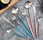Cutlery Set 24 Piece Stainless Steel Luxury Finish