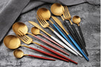 Cutlery Set 24 Piece Stainless Steel Luxury Finish