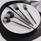 Cutlery Set 30 Piece Matte Stainless Steel