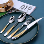 Cutlery Set Featherlight Dishwasher Safe Gold Or Silver Finish