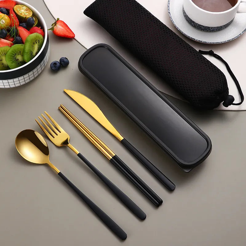 Cutlery Set Portable 304 Stainless Steel
