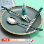 Cutlery Set Portable 304 Stainless Steel
