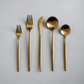 Cutlery Set Titanium Coated 18/10 Stainless Steel Dishwasher Safe