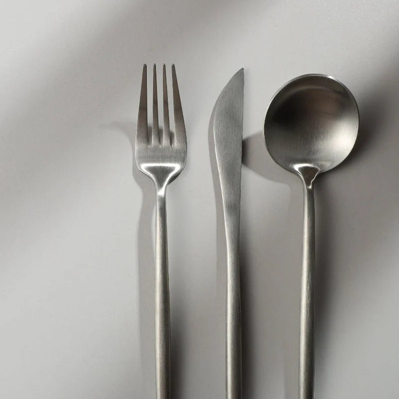 Cutlery Set Titanium Coated 18/10 Stainless Steel Dishwasher Safe