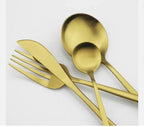 Cutlery Set Titanium Coated 18/10 Stainless Steel Dishwasher Safe