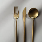 Cutlery Set Titanium Coated 18/10 Stainless Steel Dishwasher Safe