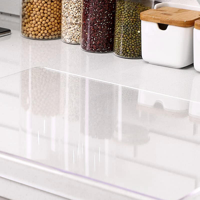 Cutting Board Acrylic Crystal-Clear Non-Slip