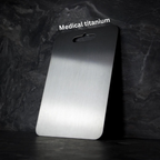 Cutting Board Antibacterial Medical-Grade Titanium Knife-Friendly