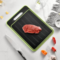 Cutting Board Double-Sided Defrosting Plate & Sharpener
