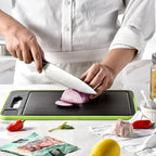 Cutting Board Double-Sided Defrosting Plate & Sharpener