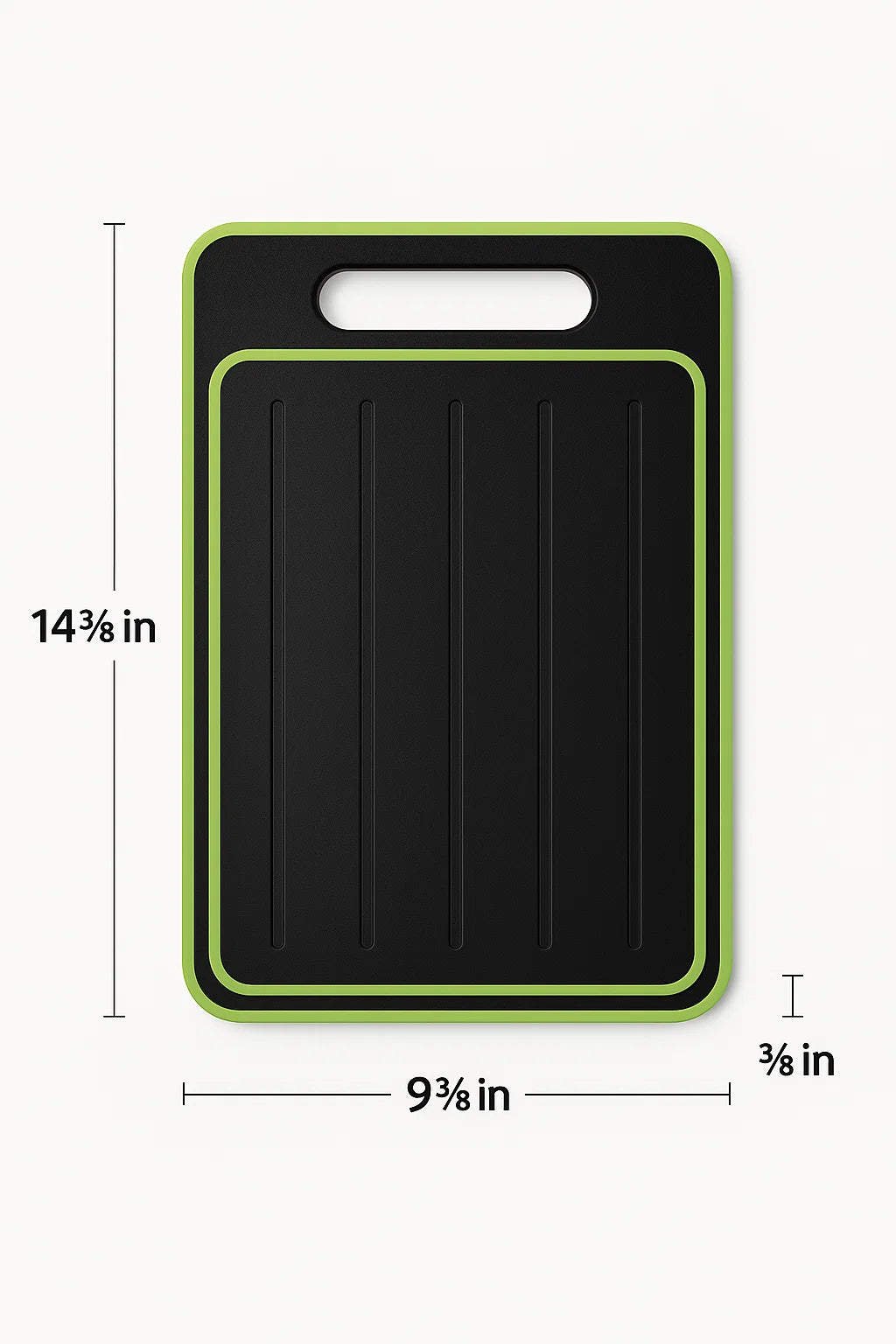 Cutting Board Double-Sided Defrosting Plate & Sharpener