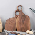 Cutting Board Solid Walnut Double-Sided Knife-Friendly