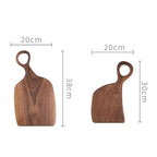 Cutting Board Solid Walnut Double-Sided Knife-Friendly
