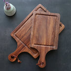 Cutting Board Solid Wood Knife-Friendly Two Sizes