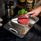 Cutting Board Stainless Steel Antibacterial Dishwasher Safe