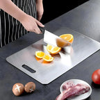 Cutting Board Stainless Steel Antibacterial Knife-Friendly